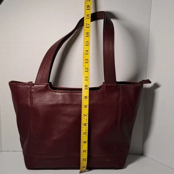The Sak Burgundy Leather Tote Bag - Picture 9 of 9